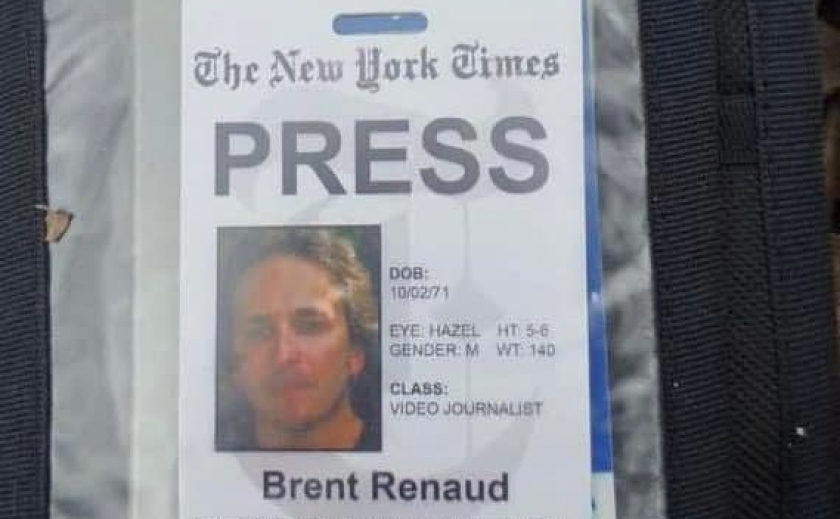 Российские военные расстреляли журналиста New York Times Брента Рено