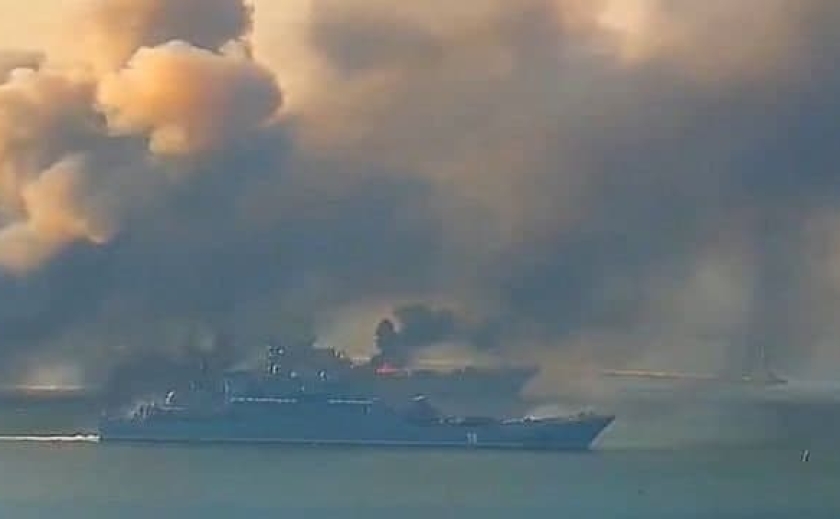 Креативный подход: ВСУ применила для уничтожения десантного корабля в Бердянске неприспособленное для этого оружие