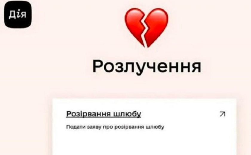 До кінця року в «Дії» запустять новий сервіс ― розлучення онлайн