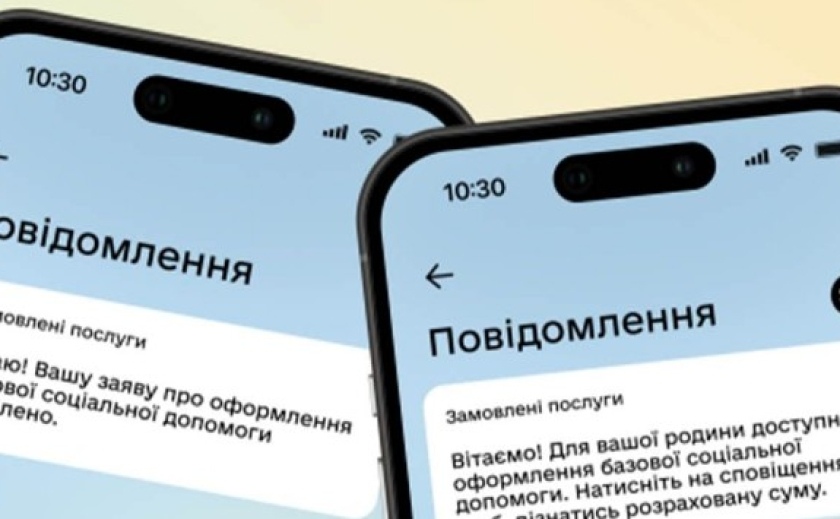 У «Дії» запрацювала базова соціальна допомога