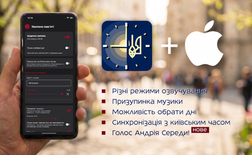 В Україні запустили додаток «Хвилина пам’яті» для щоденного вшанування загиблих