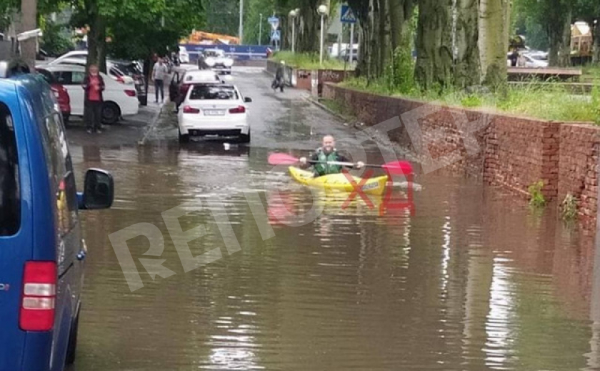 На каяке по улицам Днепра